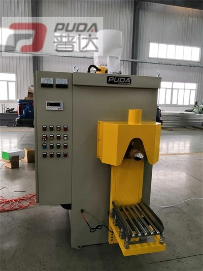 mesin pembungkus serbuk separa automatik 25kg